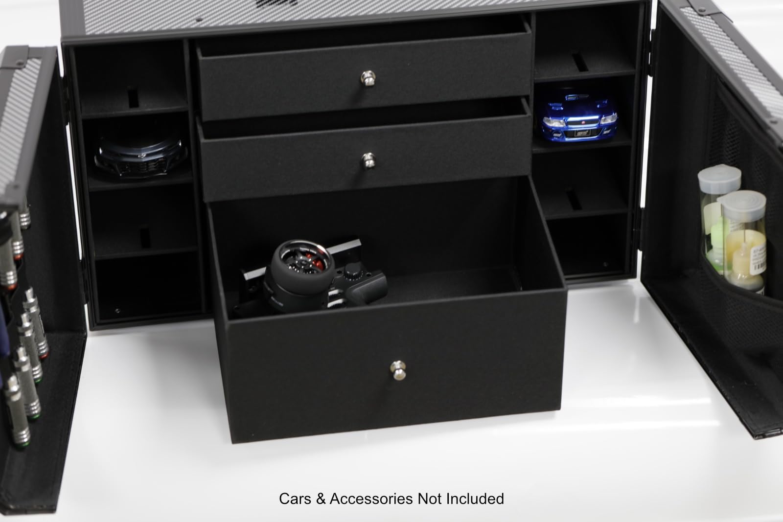 PowerHobby Kyosho Mini-Z 1/28 Car Pit Box Aluminum Case PitBox